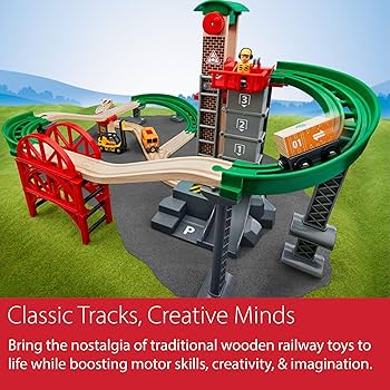 ミニカー BRIO Lift&Load Warehouse set Amazon.com: BRIO World Lift & Load Warehouse Set - 32-Piece